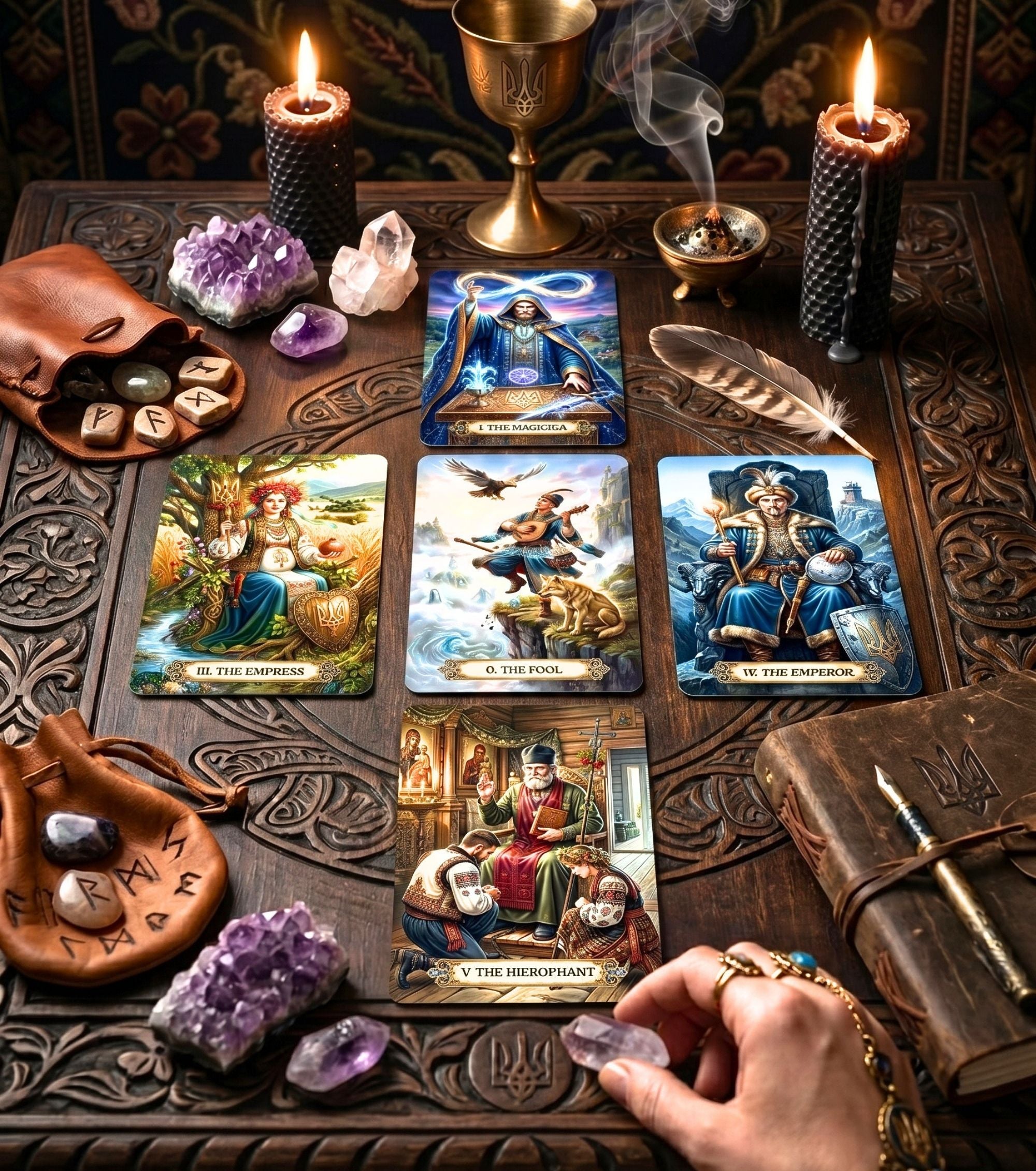 How to Use Tarot Cards as Talismans and Amulets