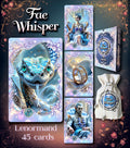 Fae Whisper Lenormand – 45 Cards | Fairy Oracle | Personalized Pouch