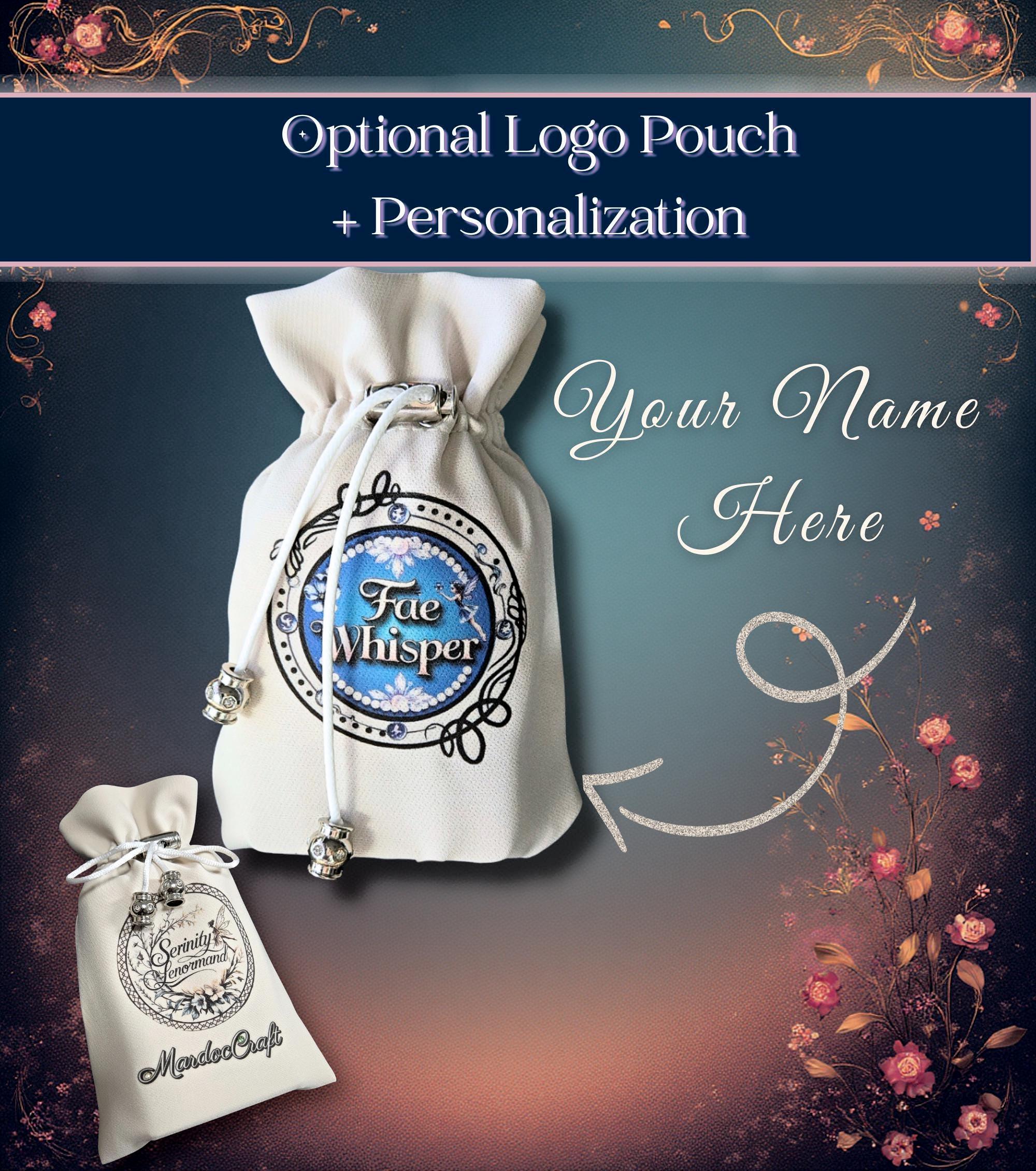 Fae Whisper Lenormand – 45 Cards | Fairy Oracle | Personalized Pouch